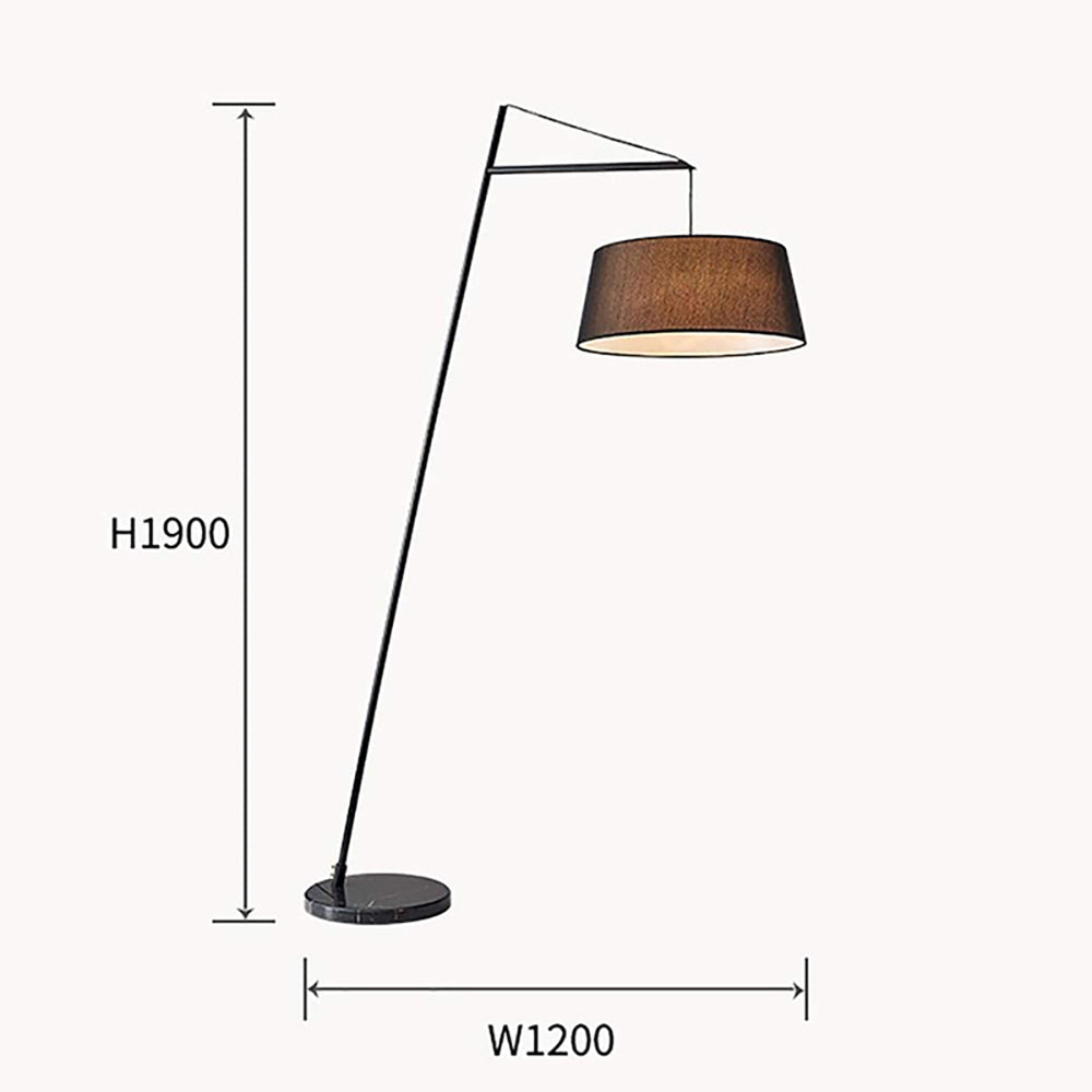 フロアライト フロアランプ 間接照明 スタンドライト 天然石台座 北欧 デンマーク デザイナーズ照明 L09 送料無料